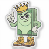 Sticker Pile de liquidités (Devant)