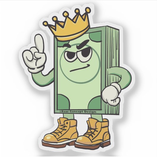 Sticker Pile de liquidités (Devant)