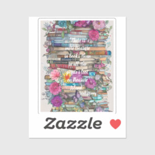 Sticker Pile de livres