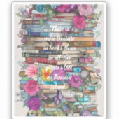 Sticker Pile de livres (Recto)