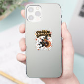 Sticker Pilgrim Swagger Dindon de Thanksgiving Dab Dabbing (Téléphone)