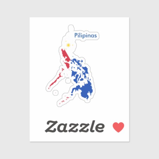 Sticker Pilipinas (Feuille)