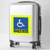 Sticker Pilote désactivé (Sur valise)