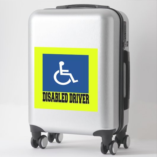 Sticker Pilote désactivé (Sur valise)