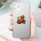 Sticker Piments chauds (Téléphone)