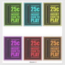 Sticker Pinball Coin Slot Pack