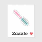Sticker Pinceau rond (Feuille)