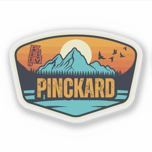 Sticker Pinckard, Alabama (Devant)