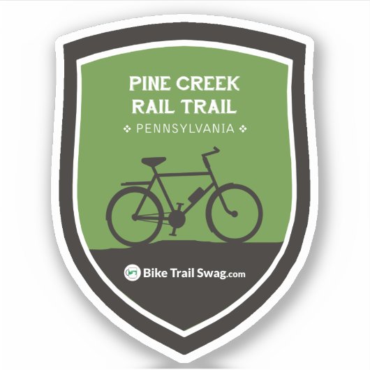 Sticker Pine Creek Rail Trail (Devant)