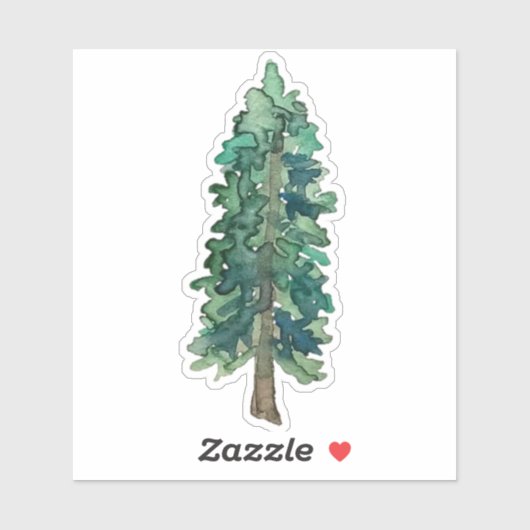 Sticker Pine Tree (Feuille)