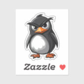 Sticker Pingouin de dessin (Feuille)