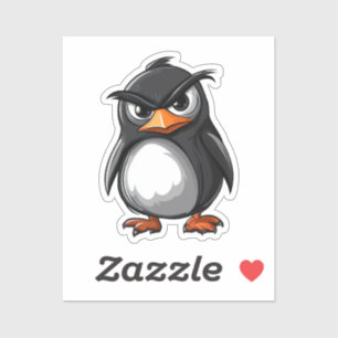 Sticker Pingouin de dessin
