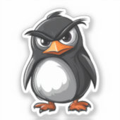 Sticker Pingouin de dessin (Recto)