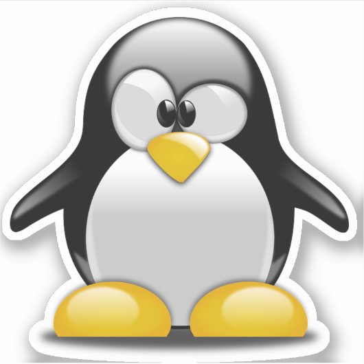 Sticker pinguim tuntun (Devant)