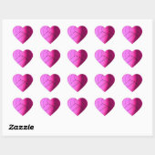 Sticker Pink Heart Water Polo (Feuille)