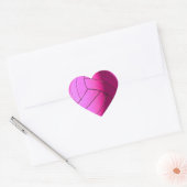 Sticker Pink Heart Water Polo (Enveloppe)