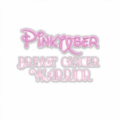 Sticker Pinktober, sensibilisation au cancer du sein (Devant)