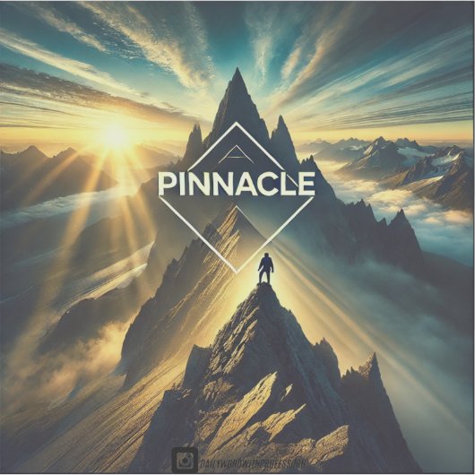 Sticker Pinnacle Design (Devant)