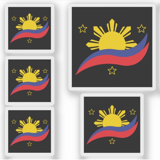 Sticker Pinoy Flag (Devant)
