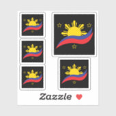 Sticker Pinoy Flag (Feuille)