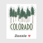 Sticker Pins de COLORADO Ponderosa (Feuille)