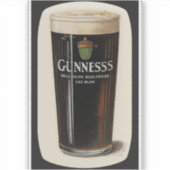 Sticker Pinte de stout (Devant)