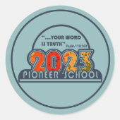 Sticker Pioneer School 2023 (Devant)