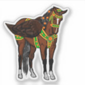 Sticker Pippael Halt at X Bay Carousel Pegasus Vinyl (Devant)