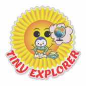 Sticker piqueurs. petit poussin (Devant)