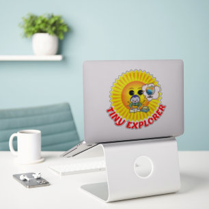 Sticker piqueurs. petit poussin