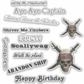 Sticker Pirate (Devant)