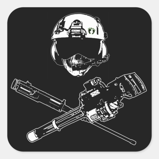 Sticker Pirate Gunner (Devant)