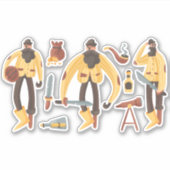 STICKER PIRATES VECTOR PACK (Devant)