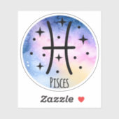 Sticker Pisces (Feuille)