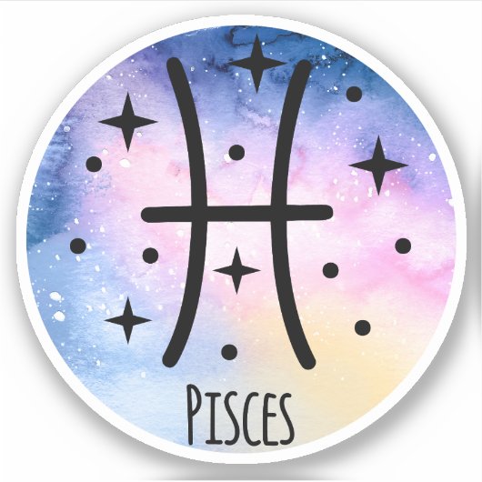 Sticker Pisces (Devant)
