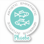 Sticker Pisces (Devant)