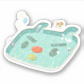 Sticker Piscine (Devant)