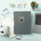 Sticker Piste blanc Fred Meijer (Couverture iPad)