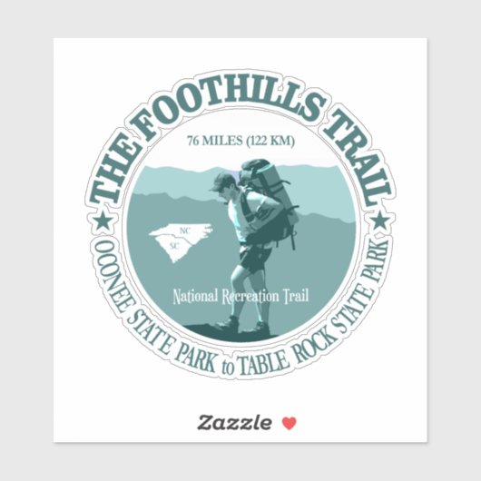 Sticker Piste Foothills (T) (Feuille)