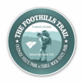 Sticker Piste Foothills (T) (Devant)