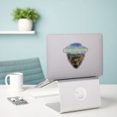 Sticker Piste Grand Enchantment (flèche) (Ordinateur portable sur le bureau)