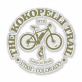 Sticker Piste Kokopelli (MTB) (Devant)