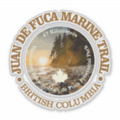 Sticker Piste maritime Juan de Fuca (OBP) (Devant)