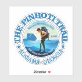 Sticker Piste Pinhoti (C) (Feuille)