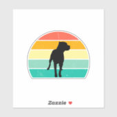 Sticker Pit Bull (Feuille)