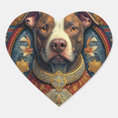 Sticker Pitbull " Pittie " (Devant)