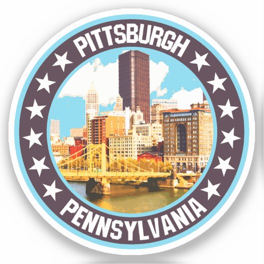 Sticker Pittsburgh (Recto)