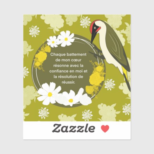 Sticker Pivert (Feuille)