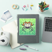 Sticker Pixel crabe araignée (Couverture iPad)
