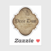 Sticker Pixie Dust Apothecary DC (Feuille)